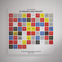 Laden Sie das Bild in den Galerie-Viewer, 1949 - 2019 Exklusive Gesamtübersicht aller 74 Exponate