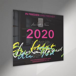 Limitierte Sonderedition 2020 "Die Welt im Fieber" Q1.1/6