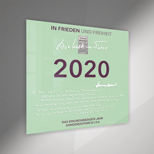 Limitierte Sonderedition 2020 "Die Welt im Fieber" Q1.2/6