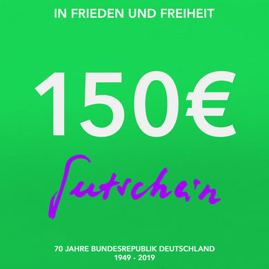 150€ Geschenk-Gutschein