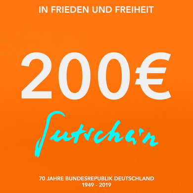 200€ Geschenk-Gutschein