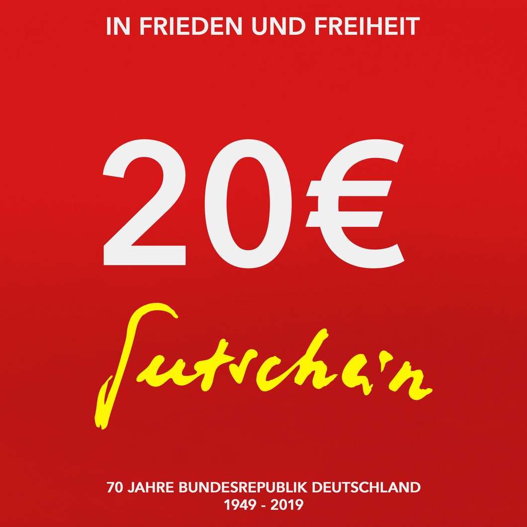 20€ Geschenk-Gutschein