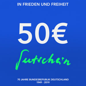 50€ Geschenk-Gutschein