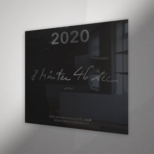 Limitierte Sonderedition 2020 "8 Minuten 46 Sekunden – 25. Mai " Q2.1/1